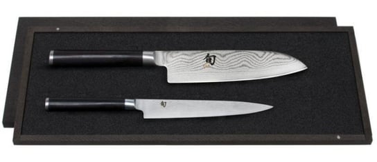 KAI Zestaw 2 noży SHUN w drewnianym etui, 15 cm KAI