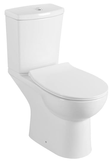 KAIRO kompakt WC, odpływ poziomy, biały Inna marka