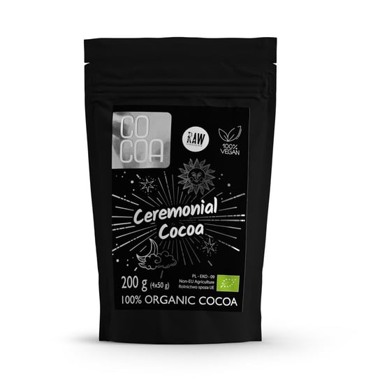 KAKAO CEREMONIALNE BIO (TABLICZKI GORZKIE 4 x 50 g) 200 g - COCOA Cocoa