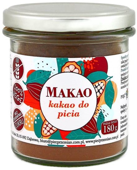 Kakao do Picia Makao bezglutenowe 180g - Pięć Przemian PIĘĆ PRZEMIAN