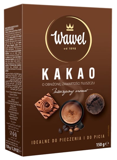 Kakao O Obniżonej Zawartości Tłuszczu Wawel 150G Wawel