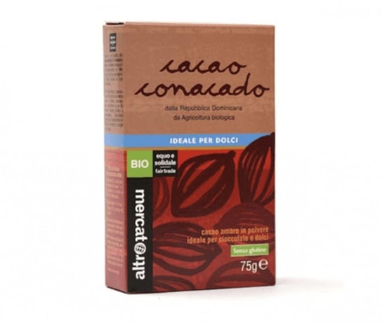 Kakao w proszku Fair Trade BEZGL. BIO 75g Ecor