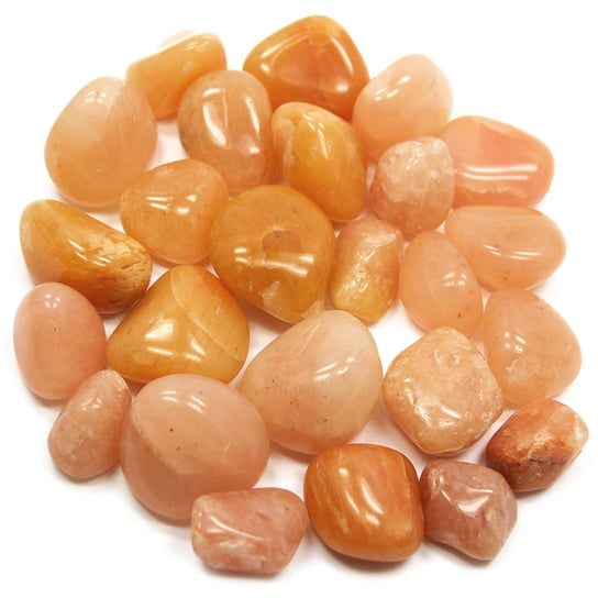 Kalcyt Orangen, naturalny kamień bębnowany (M / 2-3 cm) The Best Life