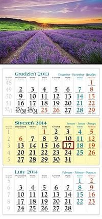 Kalendarz 2014, Lawenda Opracowanie zbiorowe