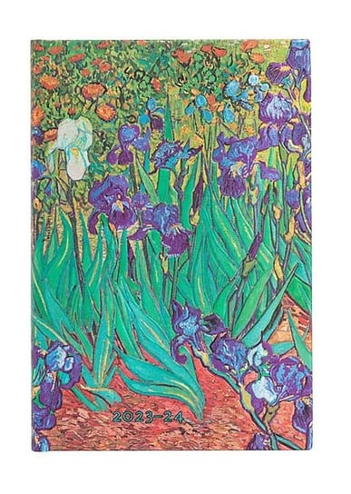 Kalendarz 2023/2024 Van Gogh S Irises Mini, tygodniowy Paperblanks