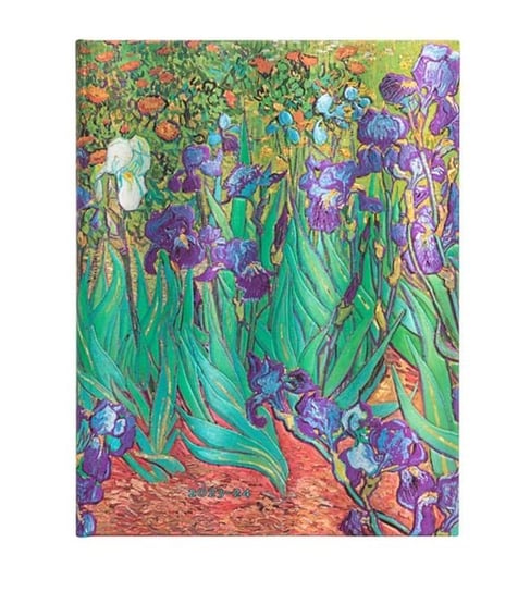 Kalendarz 2023/2024 Van Gogh S Irises Ultra, tygodniowy Paperblanks