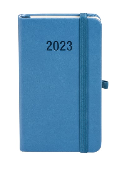 Kalendarz 2023, Vivella Memofix A6 Niebieski Tdw Antra