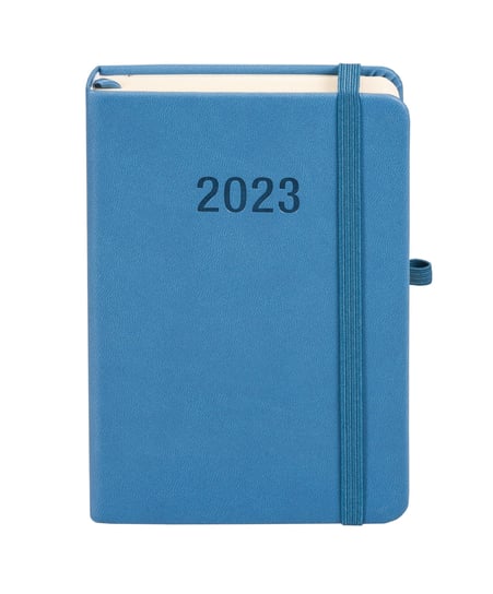 Kalendarz 2023, Vivella Memofix B6 Niebieski Dns Antra