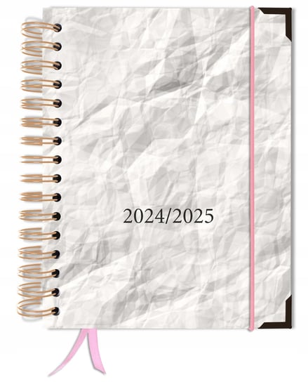 Kalendarz 2024-2025 2dni=1strona A5+ terminarz książkowy dowolny miesiąc TADAPLANNER