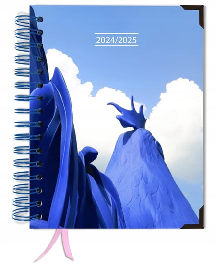 Kalendarz 2024-2025 dzienny A5+ terminarz książkowy planer dowolny miesiąc TADAPLANNER