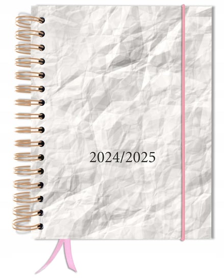 Kalendarz 2024-2025 MINIMAL tygodniowy A5+ planer książkowy dowolny miesiąc TADAPLANNER