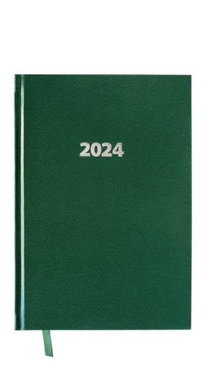 Kalendarz 2024 Ekonomiczny A5 Dzienny V5 Zielony Avanti