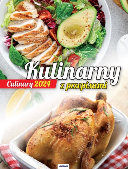 Kalendarz 2024 Kulinarny Ścienny Mały Z Przepisami Ksm2 Avanti