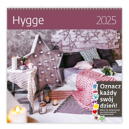 Kalendarz 2025 30x30 Hygge Helma 365