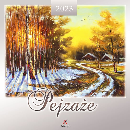 Kalendarz 33X33 Pejzaże, 2023 Artsezon