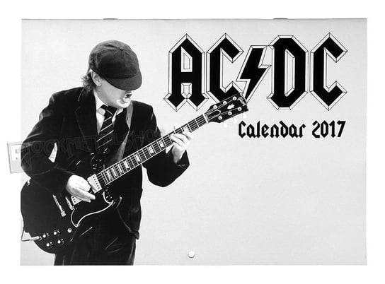 kalendarz AC/DC 2017 Inna marka