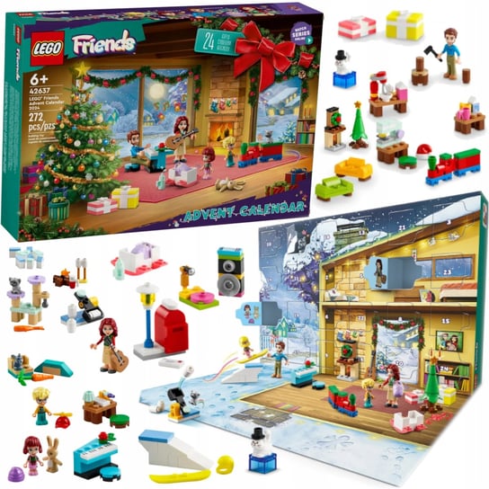 KALENDARZ ADWENTOWY LEGO FRIENDS NOWE WYDANIE 272 ELEMENTY 2024 Rabino