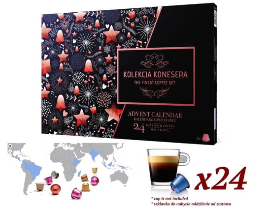 Kalendarz adwentowy z kawą Nespresso w kapsułkach Nespresso Lavazza NESPRESSO