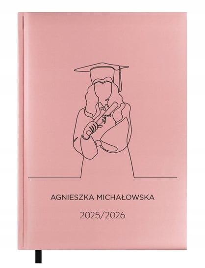 Kalendarz akademicki różowy 2