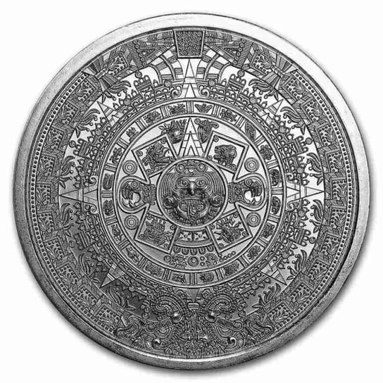Kalendarz Azteków 1 uncja Srebra Inna marka