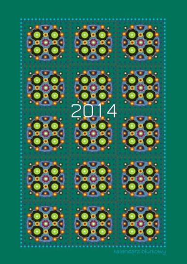 Kalendarz biurkowy 2014, wzór 5 Grupa Wydawnicza Foksal