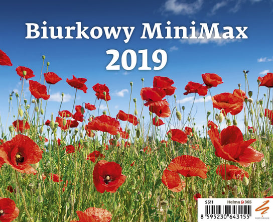 Kalendarz biurkowy 2019, MiniMax Helma 365