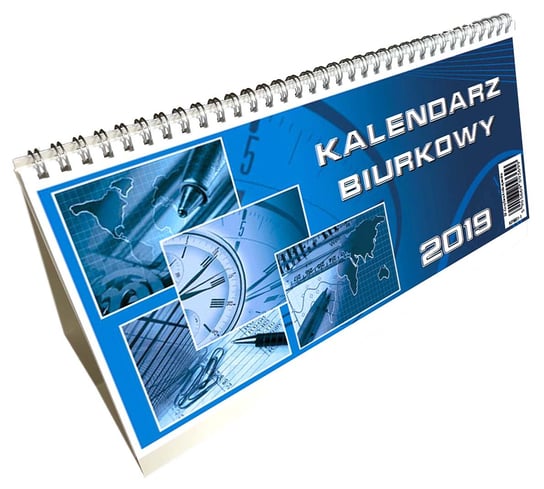 Kalendarz biurkowy 2019, poziomy, mix EV-CORP