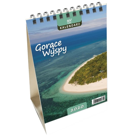 Kalendarz biurkowy 2020, Gorące Wyspy EV-CORP