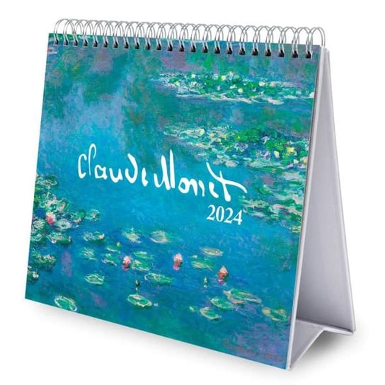 Kalendarz biurkowy 2024 miesięczny B5 Grupo Erik Claude Monet Grupo Erik