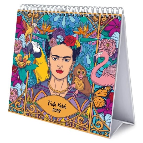 Kalendarz biurkowy 2024 miesięczny B5 Grupo Erik Frida Kahlo Grupo Erik