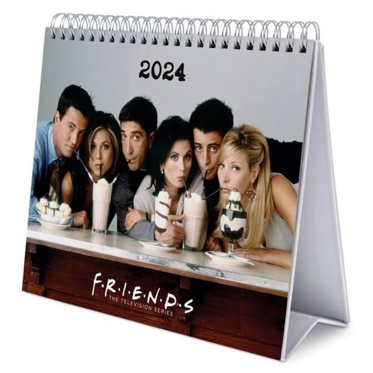 Kalendarz biurkowy 2024 miesięczny B5 Grupo Erik Przyjaciele Grupo Erik