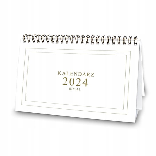 Kalendarz Biurkowy 2024 Royal Na Biurko Stojący / Planerum Inna marka