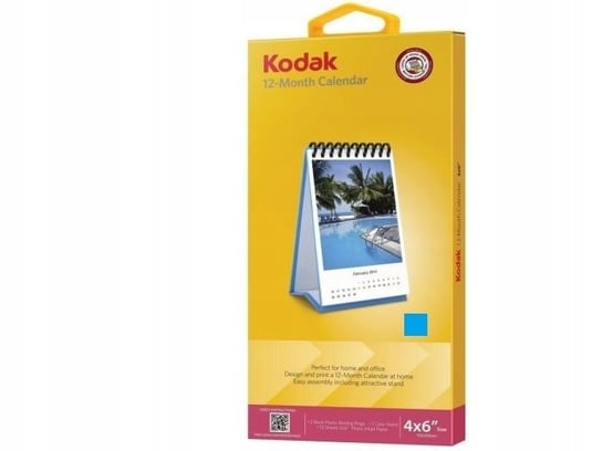 Kalendarz do samodzielnego druku, Kodak, niebieski Kodak