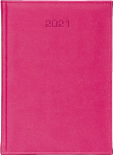Kalendarz dzienny 2021, A4, Manager Vivella, różowy Dazar