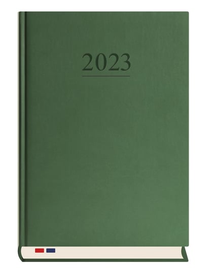 Kalendarz dzienny, 2023, A4, ciemna Zielony MICHALCZYK i PROKOP
