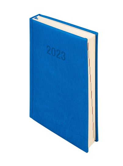 Kalendarz dzienny, 2023, B6, c niebieski Antra