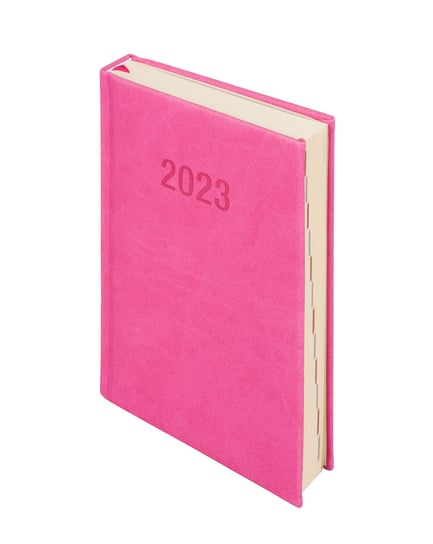 Kalendarz dzienny, 2023, B6, Różowy Antra