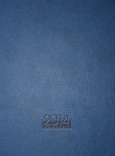 Kalendarz książkowy 2014, format A5, granatowy Grupa Wydawnicza Foksal