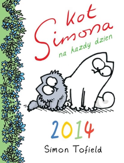 Kalendarz książkowy 2014, Kot Simon Grupa Wydawnicza Foksal
