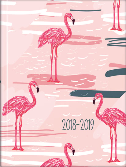 Kalendarz książkowy 2018/2019, Flaming Baier&Schneider