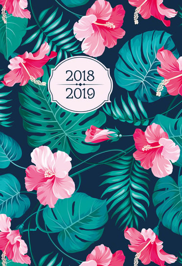Kalendarz książkowy 2018/2019, Hibiskus 