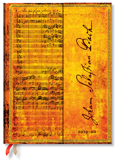 Kalendarz książkowy 2019/2020, Bach Cantata Vertical Paperblanks