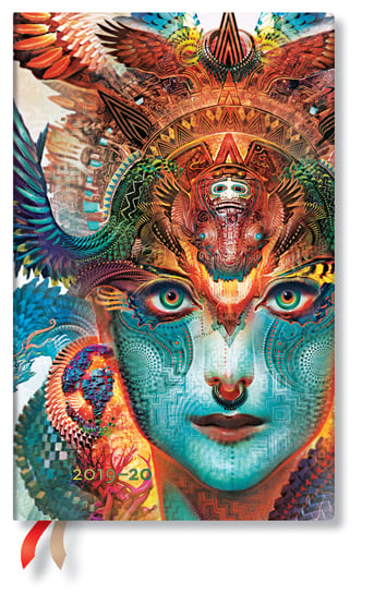 Kalendarz książkowy 2019/2020, Dharma Dragon Maxi Vertical Paperblanks