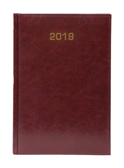 Kalendarz książkowy 2019, A5, Baladek, bordowy Aniew