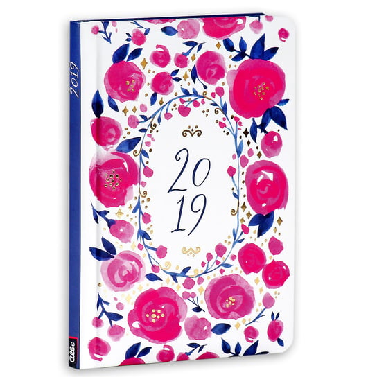Kalendarz książkowy 2019, B6, Róże ALBI