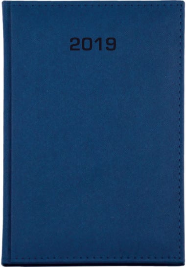Kalendarz książkowy 2019, Denim, granatowy Dazar