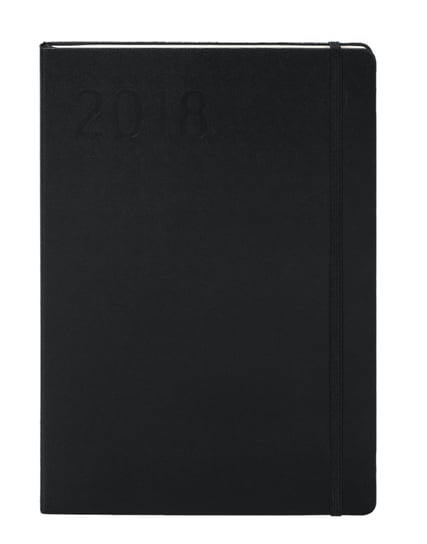Kalendarz książkowy 2019, format A5, Minimalizm, czarny Antra