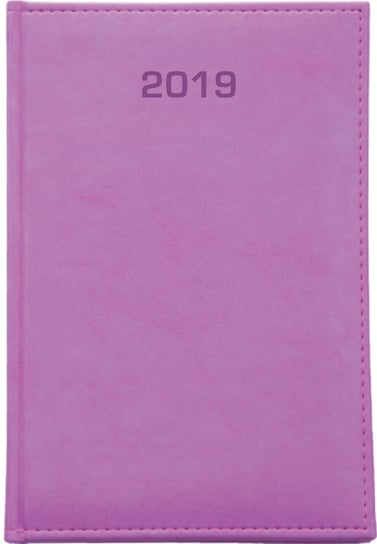 Kalendarz książkowy 2019, format B6, liliowy Dazar