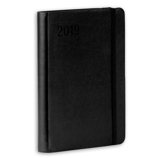 Kalendarz książkowy 2019, format B6, Minimalizm, czarny Antra