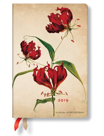 Kalendarz książkowy 2019, Gloriosa Lily Mini Day-at-a-Time, Paperblanks Paperblanks